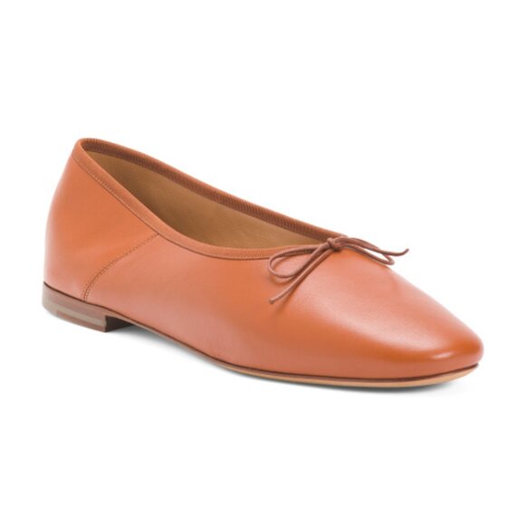 MANSUR GAVRIEL Made In Portugal Leather Dream Ballerina Flats NWT - Picture 1 of 3